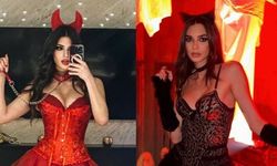 Defne Samyeli’nin kızları Derin ve Deren Talu halloween paylaşımı!