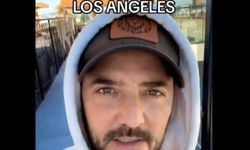 Şarkıcı Gökhan Özen Los Angeles'ten video yolladı! Öyle bir yangın yok