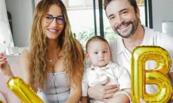 Ahmet Kural ve Çağla Gizem Şahin’in Oğulları İlk Yaşına Bastı