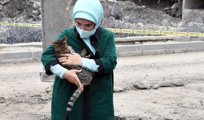 Emine Erdoğan Sel Felaketinin Yaşandığı Bozkurt İlçesini Ziyaret Etti