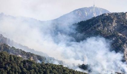 Antalya'da orman yangını! Alevler Göynük Kanyonu'na hızla ilerliyor