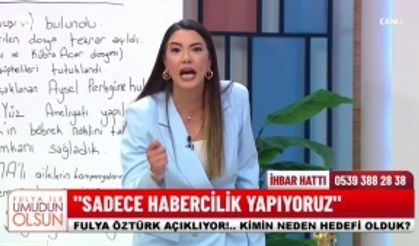 Sunucu Fulya Öztürk'ü kimler isyan ettirtti?