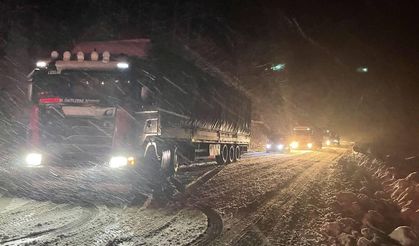 Artvin'de Kar yağışı ulaşımı olumsuz etkiliyor