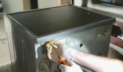 Çamaşır makinesinden 1 milyon liralık uyuşturucu çıktı