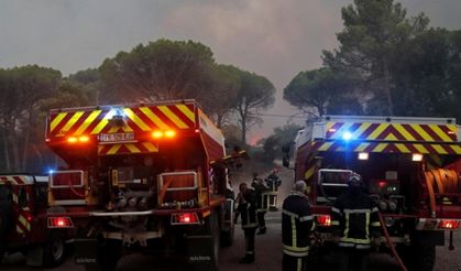 Fransa'da 7 gün önce başlayan yangın kontrol altına alınmadı