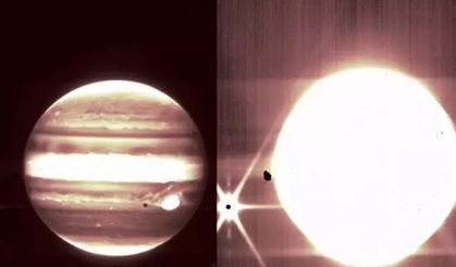 NASA Webb Teleskobu'nun Jüpiter ve Europa fotoğraflarını paylaştı
