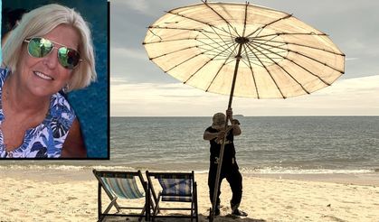 Plaj şemsiyesi saplandı 63 yaşında hayatını kaybetti
