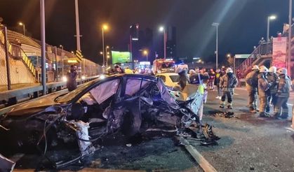 İstanbul Mecidiyeköy'de Zincirleme Trafik Kazası!