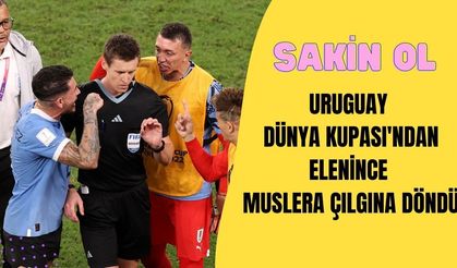 Dünya Kupası'na veda eden Uruguay'da Muslera sinirden çıldırdı