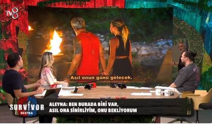 Survivor'da Aleyna kime sinirli?