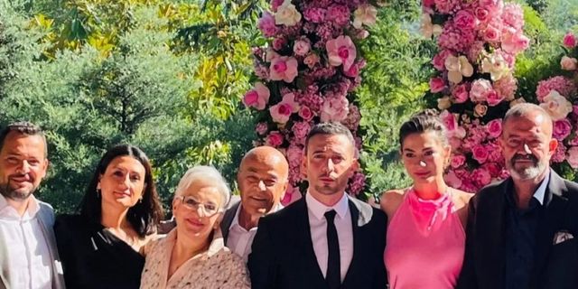 Oğuzhan Koç, Demet Özdemir nişanından ilk kareler yayında
