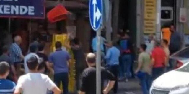 İstanbul Sultangazi'de caddeye taşan kavgada ortalık karıştı