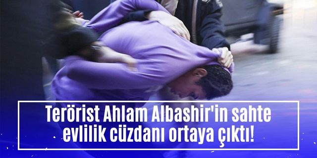Beyoğlu'ndaki kalleş saldırıyı gerçekleştiren terörist Ahlam Albashir'in sahte evlilik cüzdanı ortaya çıktı!