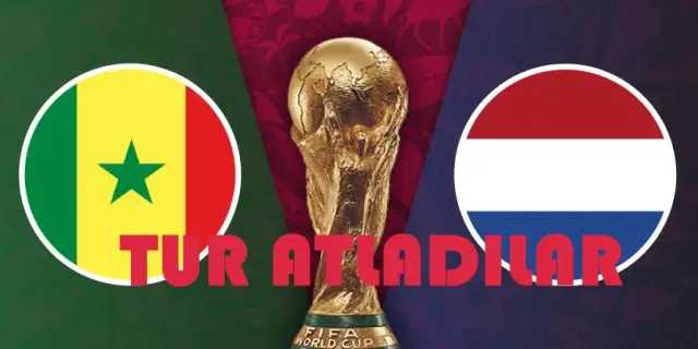 Senegal ile Hollanda Dünya Kupası'nda Turladı