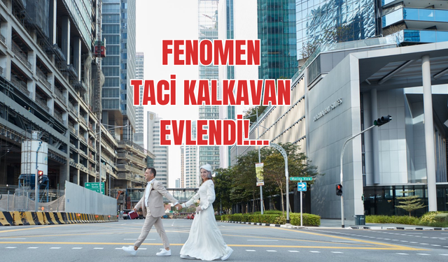 Ünlü sosyal medya fenomeni dünya evine girdi