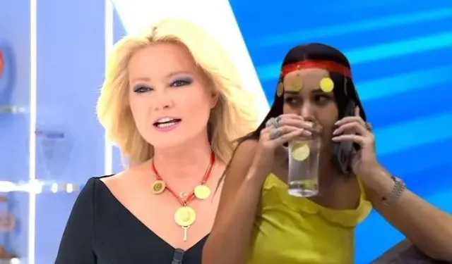 Müge Anlı altınlarını taktı, Dilan Polat'ı Ti'ye aldı