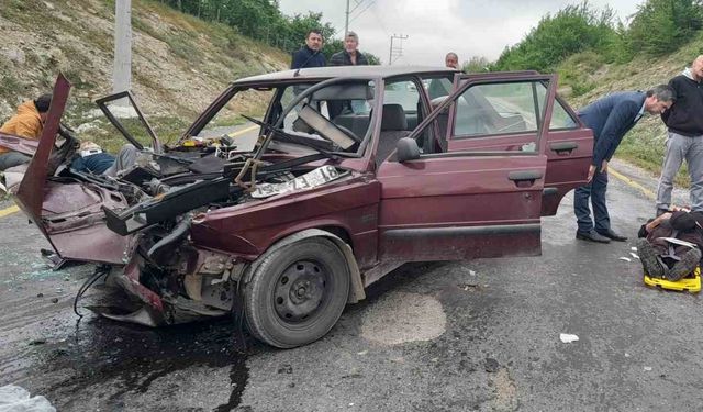 Araçların hurdaya döndüğü o kazadan acı haber