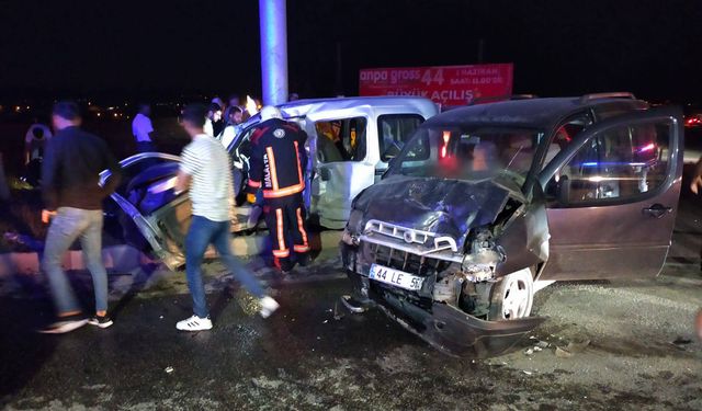 Malatya’da meydana gelen kazada: 1 ölü, 3 yaralı