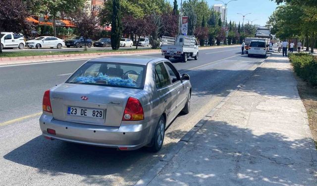 Elazığ’da tır ile otomobil çarpıştı: 1 yaralı