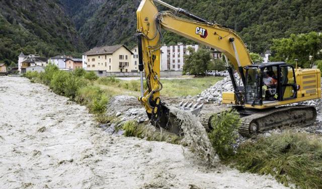 İsviçre'de şiddetli yağış heyelan ve sele yol açtı: 4 ölü, 2 kayıp