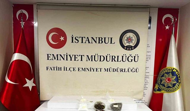 İstanbul Fatih’te uyuşturucu operasyonu: 1 tutuklu