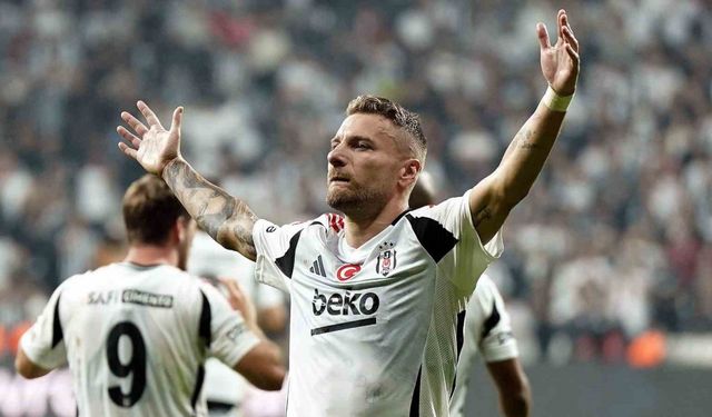 Beşiktaş Immobile 8. maçında 8. golünü attı