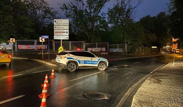 İstanbul'da bazı yollar trafiğe kapatıldı