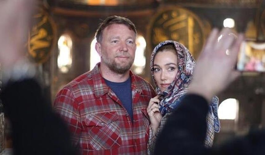 Guy Ritchie, Ayasofya-i Kebir Cami-i Şerifi ve Topkapı Sarayı'nı ziyaret etti