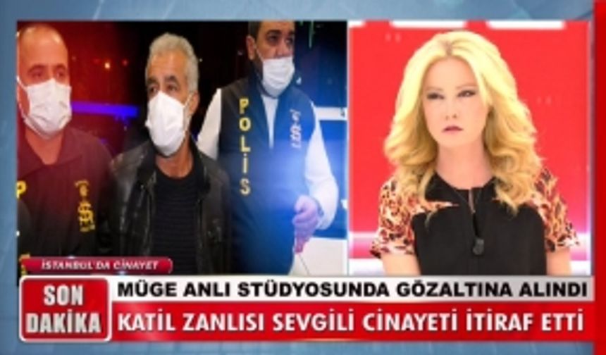 Canlı yayında itiraf geldi...Müge Anlı stüdyosunda gözaltına alındı.