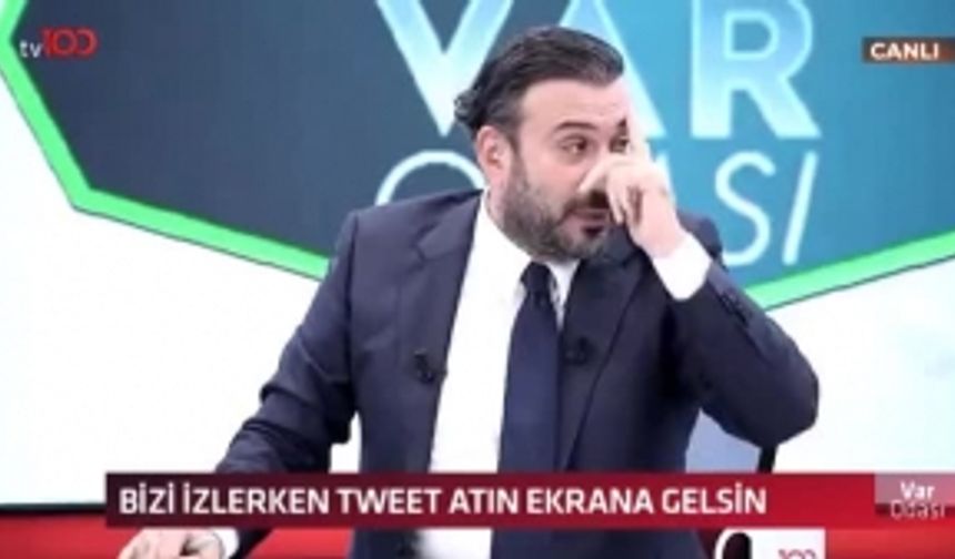 TV 100’de yayınlanan VAR odası programında kavga çıktı