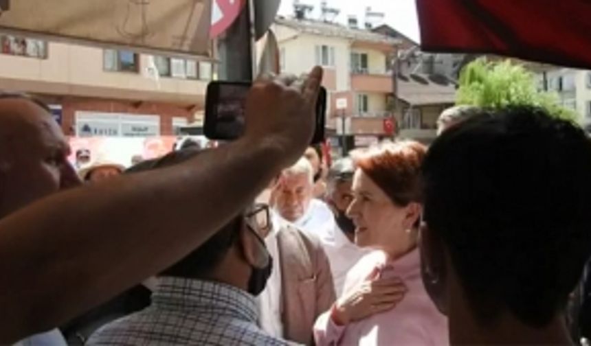 Meral Akşener'den Vatandaşa Haram Olsun tepkisi