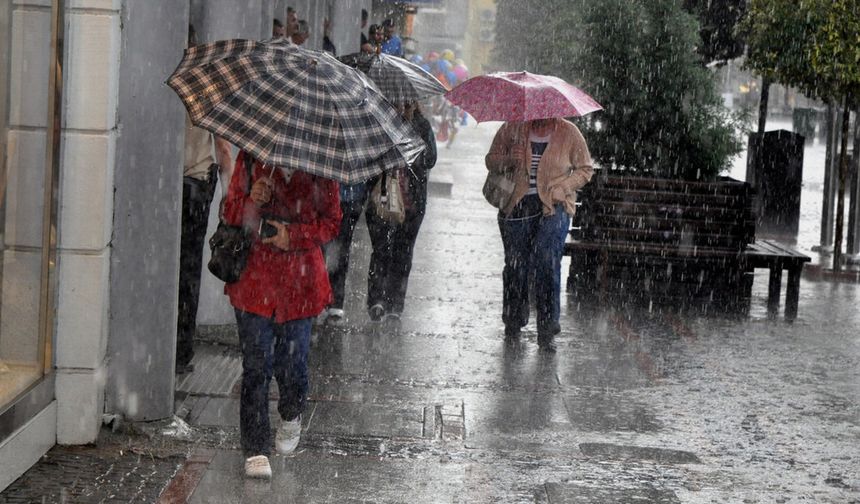 Antalya için sağanak uyarısı yapıldı