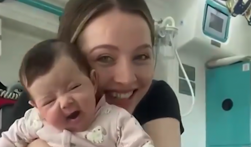 Acil Tıp Teknisyeni Büşra Durmaz'ın süt annelik yaptığı Nisa bebek yoğun bakımda! Annesi gözaltına alındı.