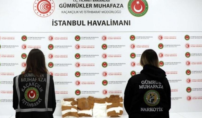 İstanbul Havalimanı'nda kilolarca kokain yakalandı
