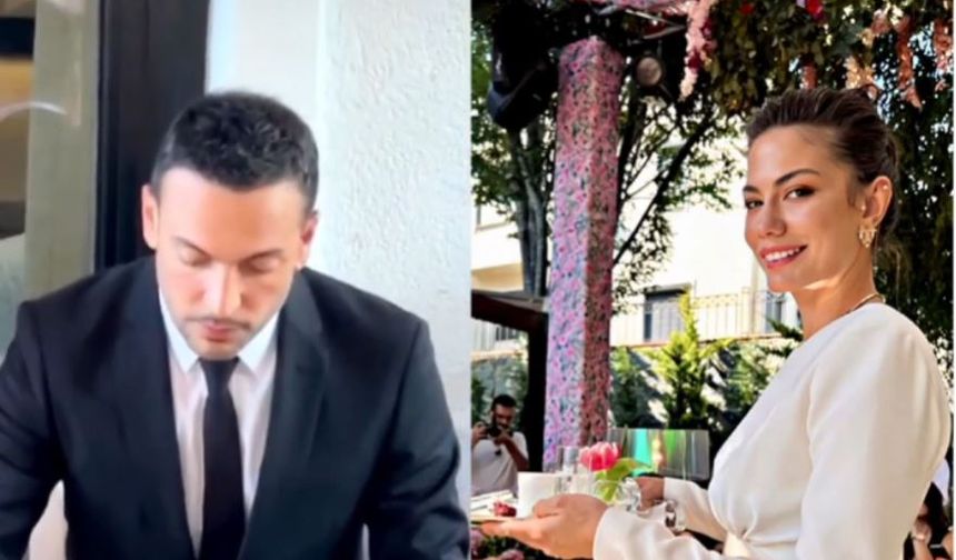 Oğuzhan Koç ve Demet Özdemir'in isteme töreninden ilk video