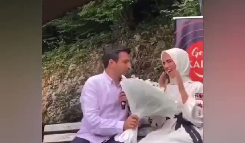 Selçuk Bayraktar'ın eşi Sümeyye Erdoğan Bayraktar'a doğum günü sürprizi