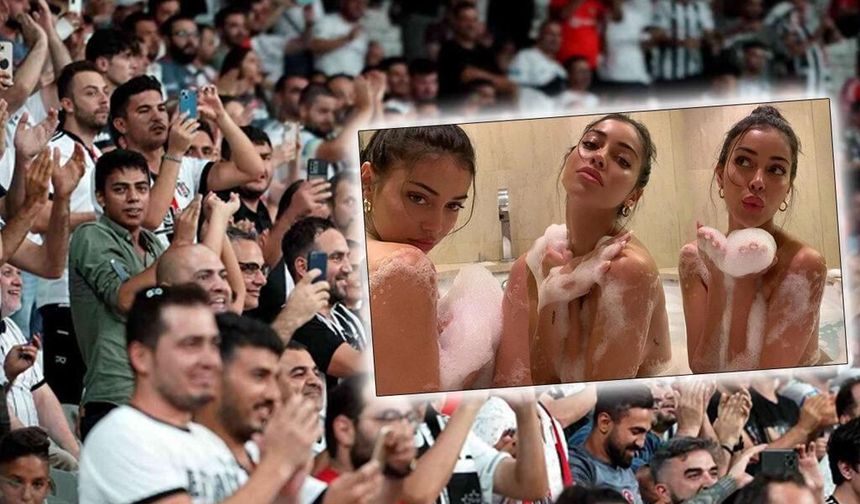 Beşiktaş'ın yeni yengesi Cindy Kimberly tribünleri yaktı