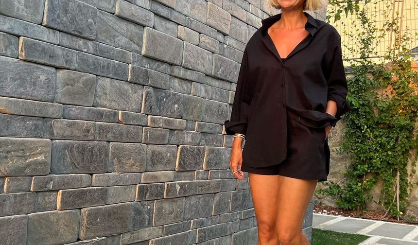 Esra Erol tatilin tadını çıkartmaya devam ediyor.