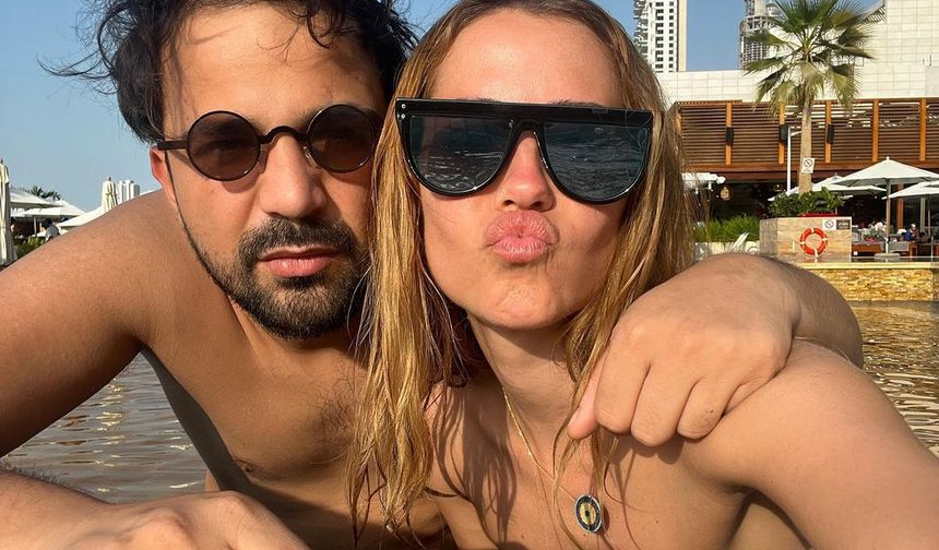 Derya Uluğ sevgilisi Asil Gök ile birlikte gittikleri Dubai'den poz poz paylaşım yaptı.