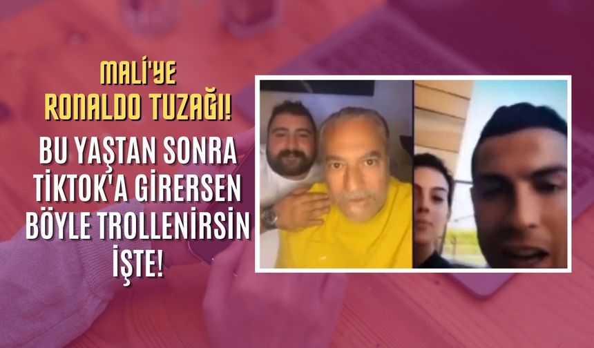 Mehmet Ali Erbil'e Ronaldo Tuzağı! Fena Trollediler