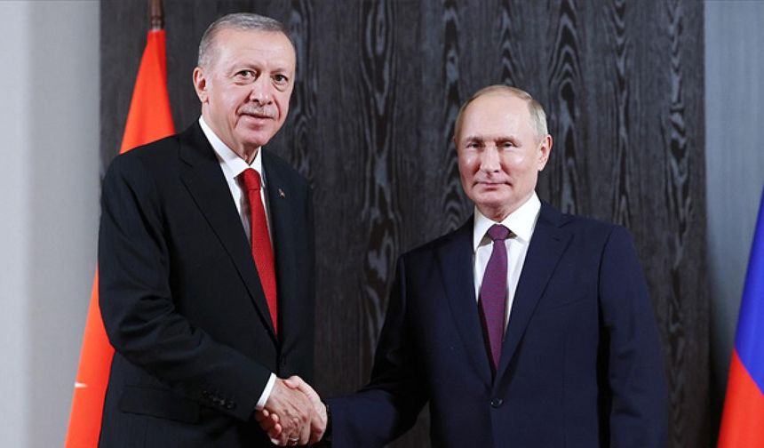 Cumhurbaşkanı Erdoğan Rusya Devlet Başkanı Putin'le görüştü