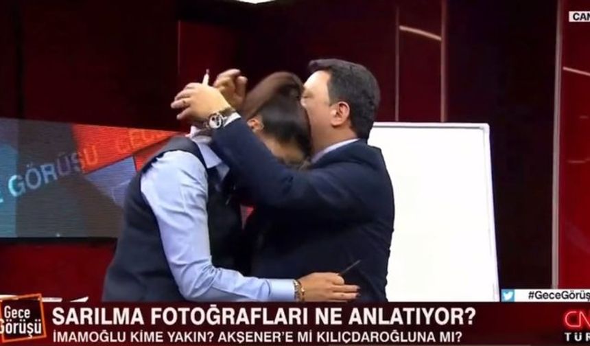 Melik Yiğitel, sunucu Hande Fırat'a canlı yayında neden sarıldı?