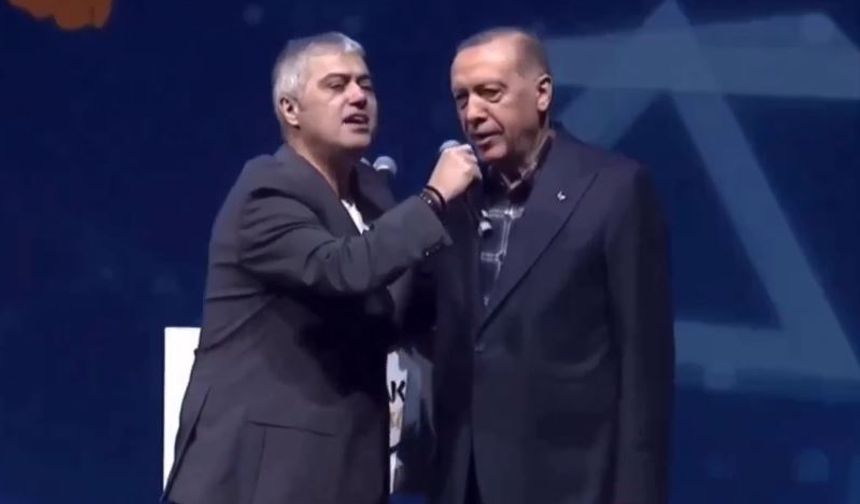 Cumhurbaşkanı Erdoğan ve Cengiz Kurtoğlu birlikte şarkı söyledi