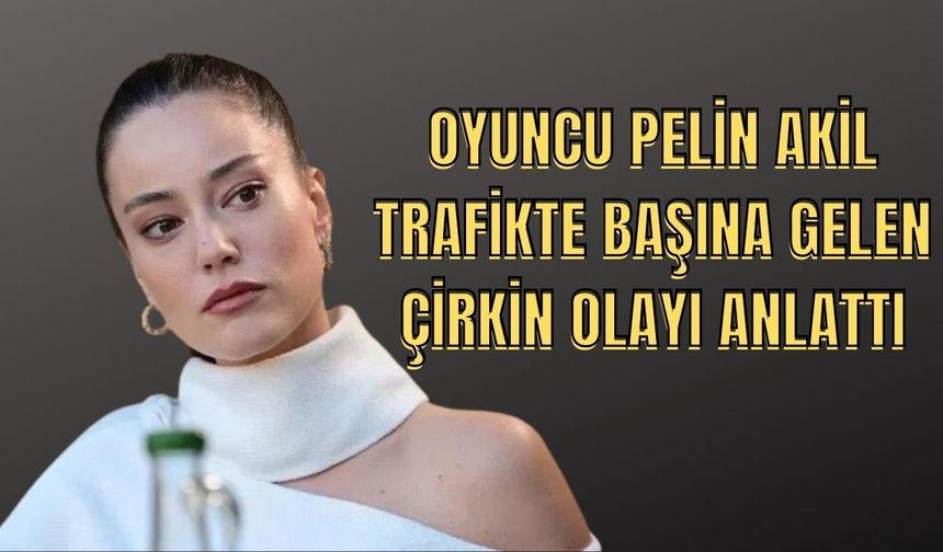Pelin Akil Beşiktaş'ta trafikte başına gelen çirkin olayı anlattı