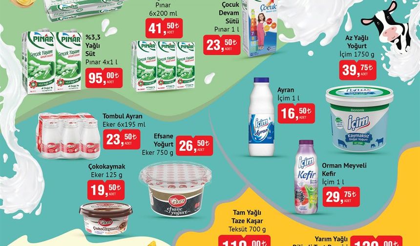 Bim Katalog Bu Hafta 2023 yeni dönem kampanyası olarak Bu Salı Bim market mağazalarının indirim reyonlarında 21 Mart 2023 tarihine kadar geçerli olacak 14 Mart 2023 Bim aktüel kataloğunun ürünleri devamında; Lays 193 gr Klasik Patates Cipsi 24,50 TL. Doritos Taco 218 gr Mısır Cipsi 24,50 TL. Pınar 1 Litre Çocuk Devam Sütü 23,50 TL. Pınar 600 gr Tam Yağlı Tost Peyniri 115 TL. İçim 1 Litre Orman Meyveli Kefir 29,75 TL. Teksüt 700 gr Tam Yağlı Taze Kaşar 110 TL. Kaanlar 1000 gr Az Yağlı Beyaz Peynir 79 TL. 