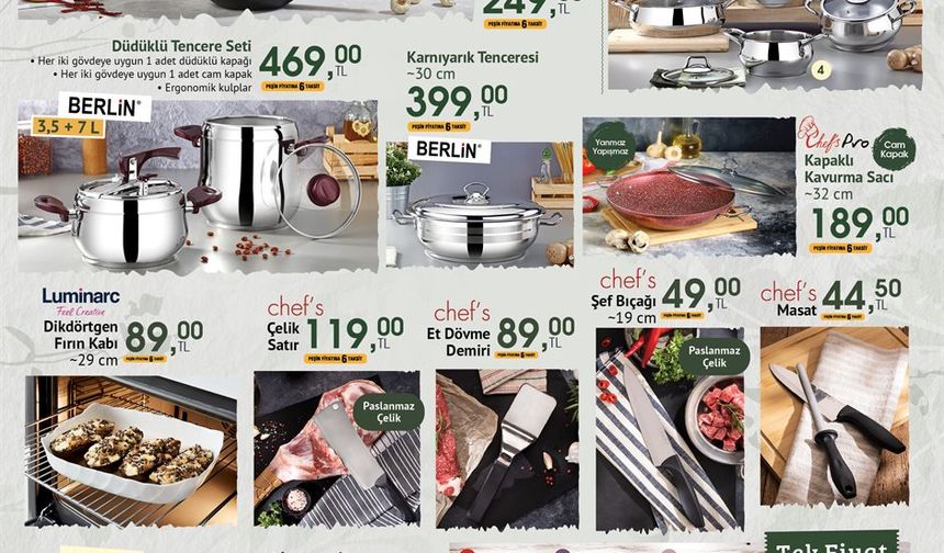BİM'de bu hafta; Değiştireilebilir batarya, dikey ve el süpürgesi olarak kullanma imkanı sunan Fakir Şarjlı 2İn1 İnovax Dik Süpürge 5999 TL, Braun Blender Seti 1149 TL, Otomatik kapanma ve hızlı pişirme özellikleriyle Kumtel 8.5 Litre XXL Fastfryer 2499 TL, Airfryer Cam Yağ Spreyi 59,90 TL, QU Saç Kurutma Makinesi 239 TL'den Bu Cuma BİM'de indirim reyonlarında yer alacak.