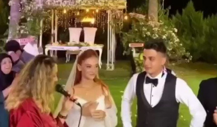 Damat nikah masasında annesine sordu ; Alak mı?