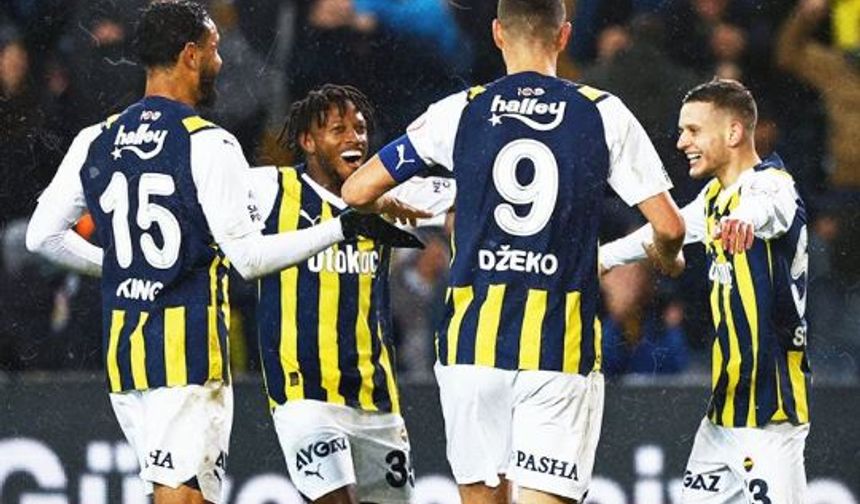 Fenerbahçe Konyaspor'a gol oldu yağdı!