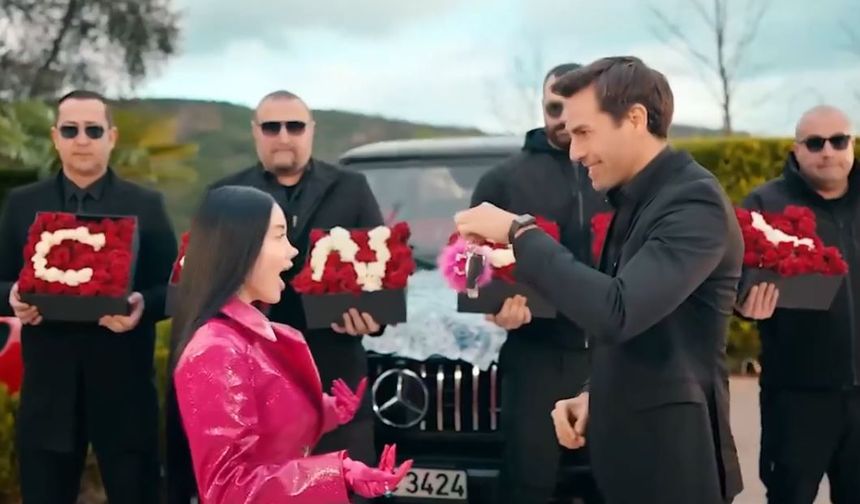 Kısmetse Olur Cansel Dilan Polat esintileri kokan klip çekti