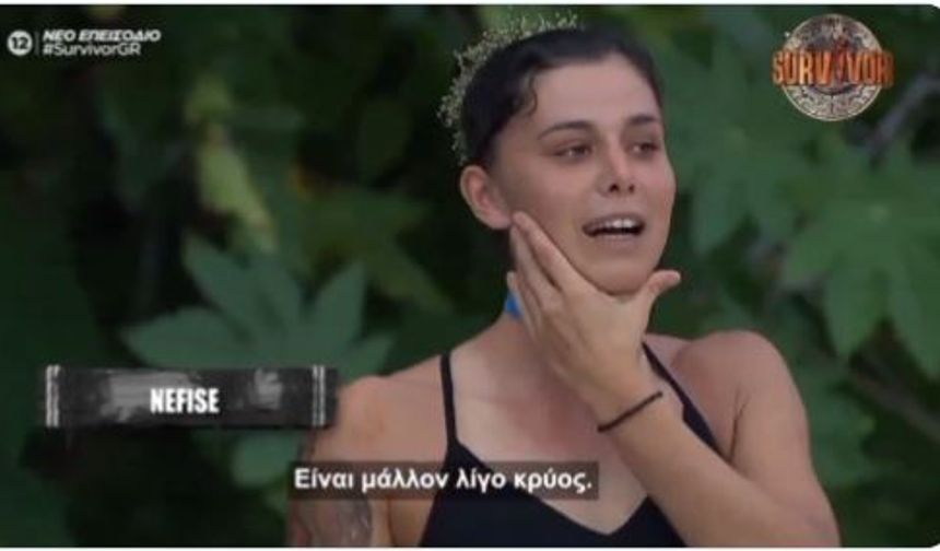 Survivor Nefise aşkına karşılık vermeyen Fanis'e "odun" dedi